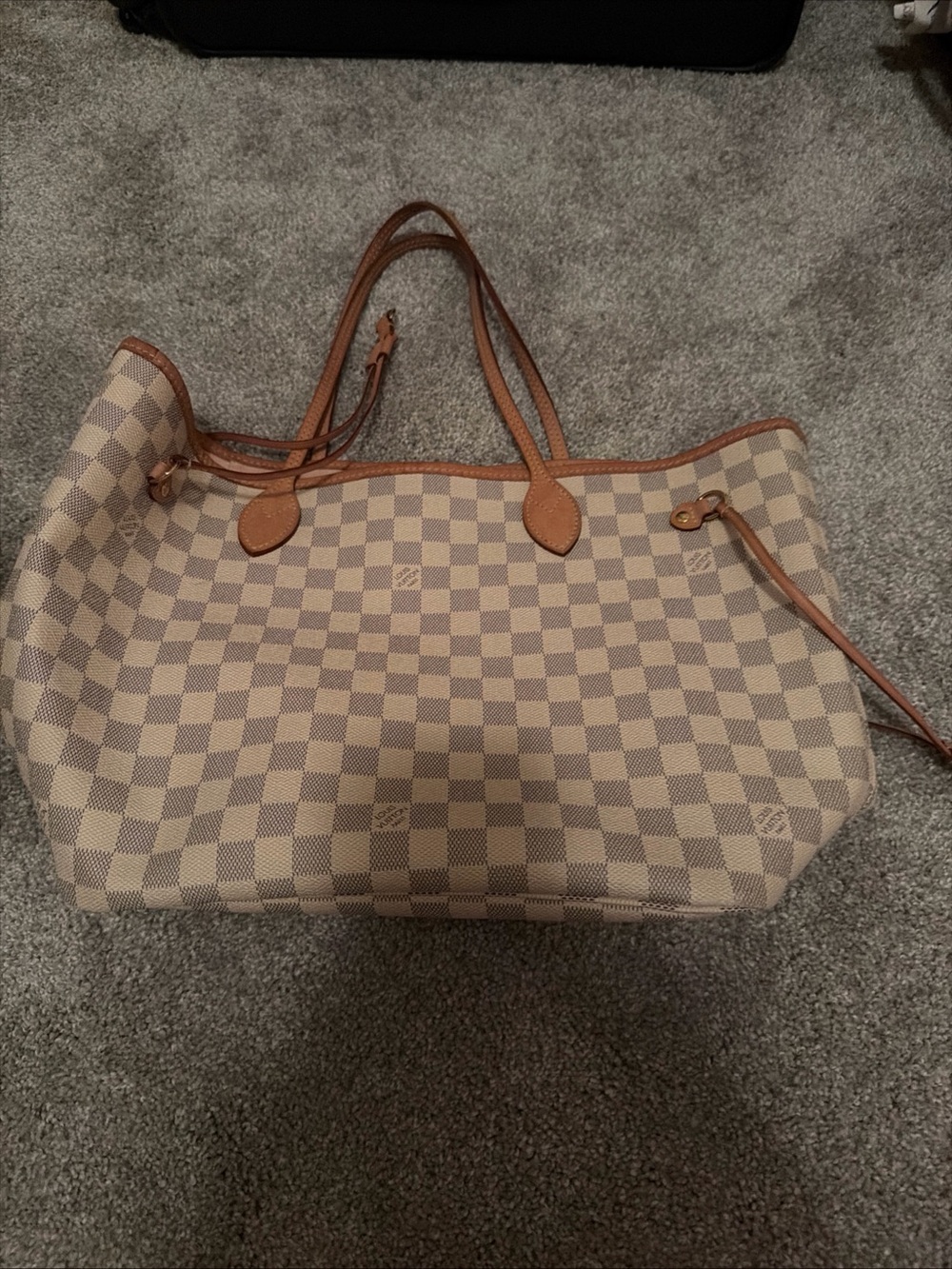 Neverfull Medium white Louis Vuitton